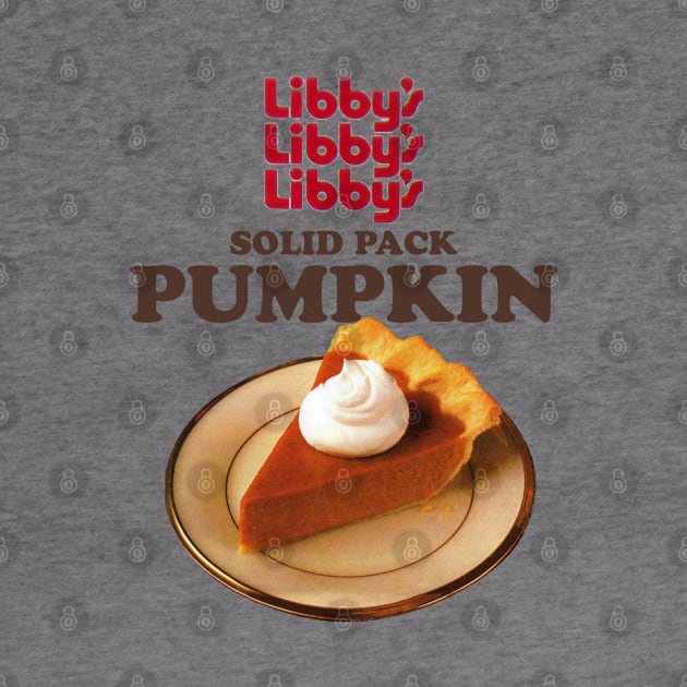 Libby's Solid Pack Pumpkin by offsetvinylfilm